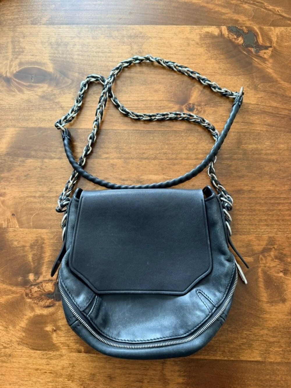 rag & bone Bradbury Mini Flap Chain Hobo